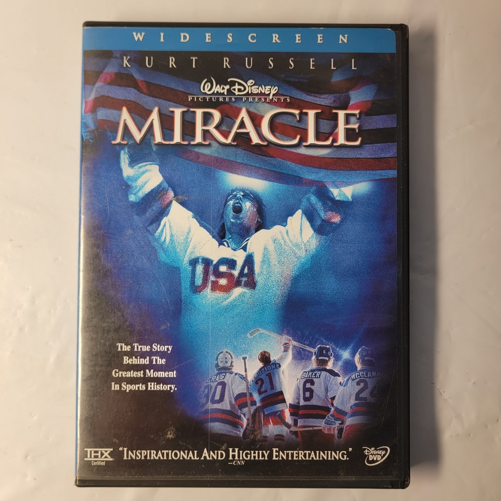 Disney Miracle DVD Movie Kurt Russell 2-Disc Widescreen Special Edition 2004